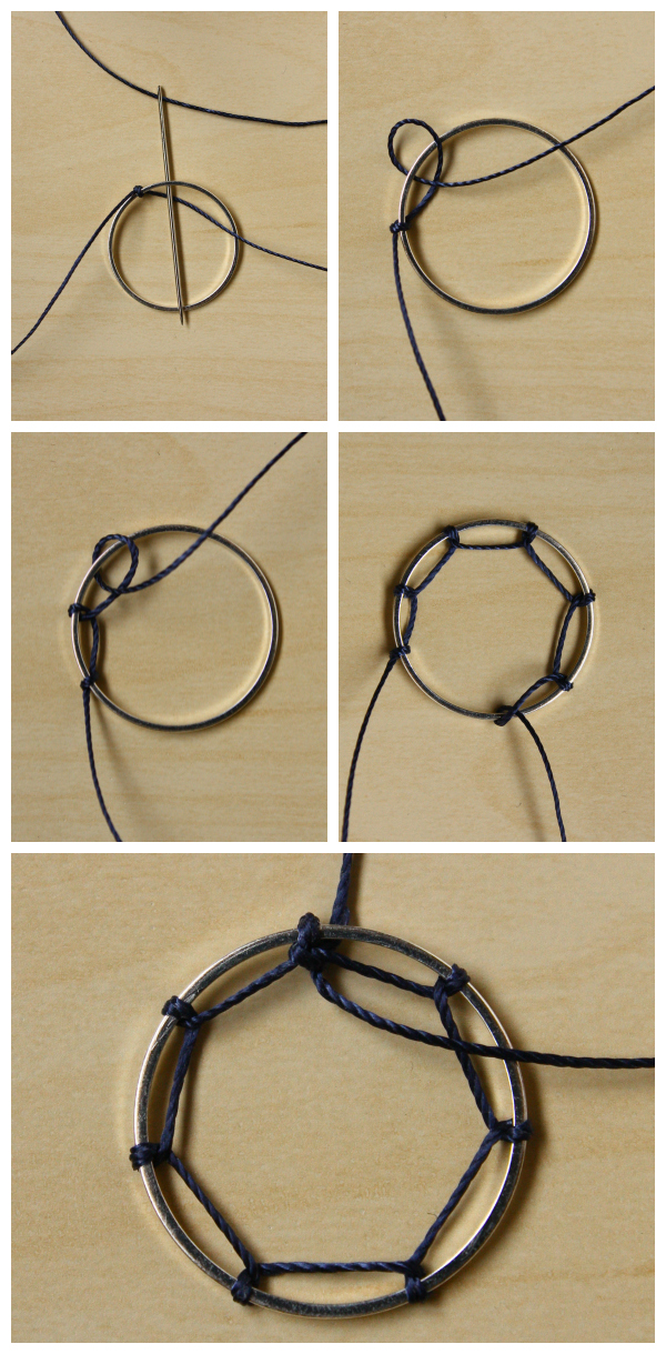 Dreamcatcher Inspired Chakra Style Bracelet DIY