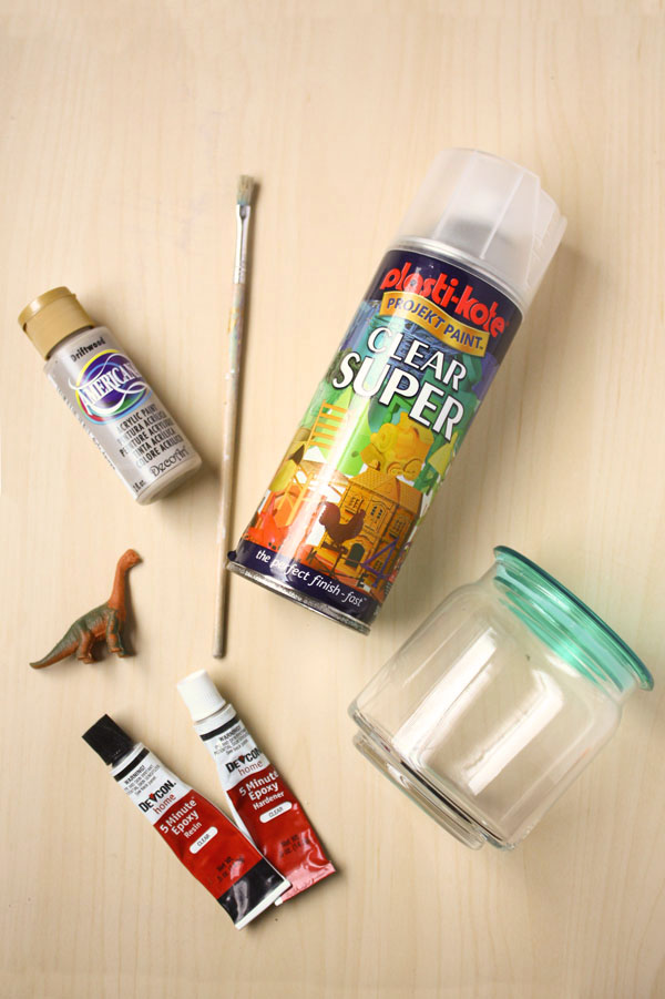 DIY Dinosaur Jar