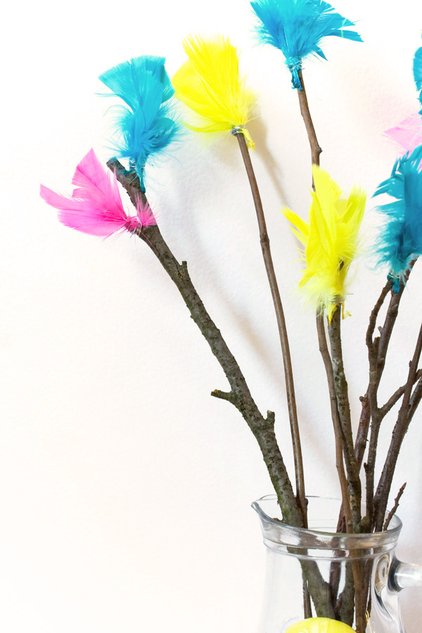 Scandinavian Easter Paskris Tree DIY