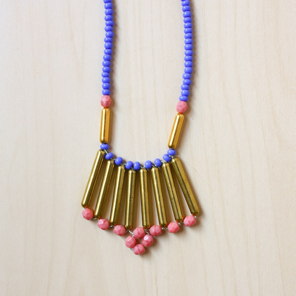 Tribal Necklace DIY Tutorial