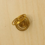 Wire Wrapped Stone - Spiral Cage Necklace