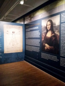 Leonardo daVinci Ten Drawing Exhibition at Nottingham Castle
