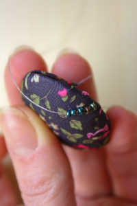 Textile Fabric Bug Brooch DIY Tutorial