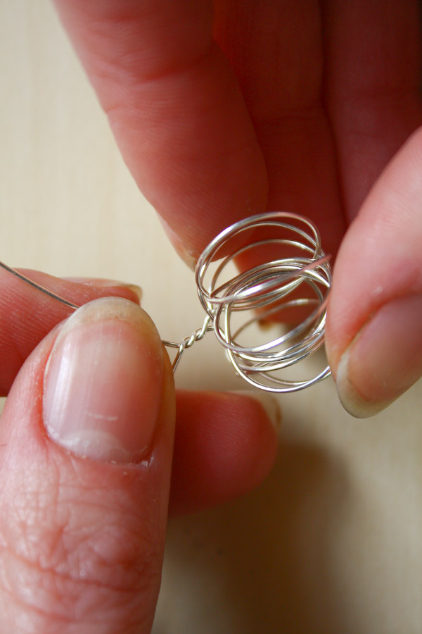 Wire Pumpkin Earrings Halloween DIY Tutorial