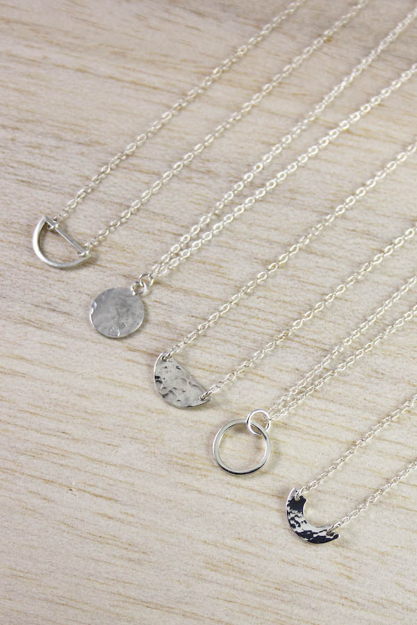 Geometric Silver Jewellery by Make and Fable