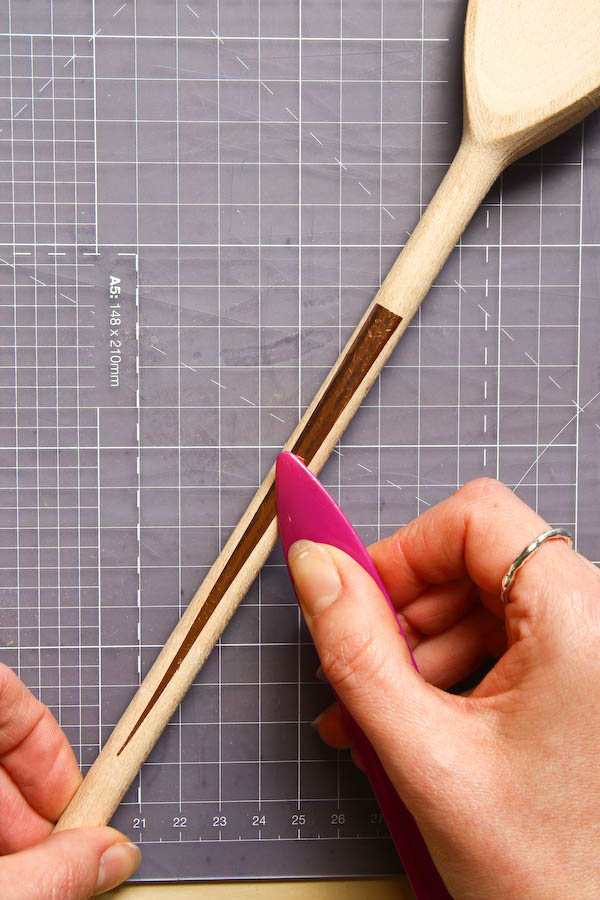 Copper and Wood Kitchen Utensils by Make and Fable