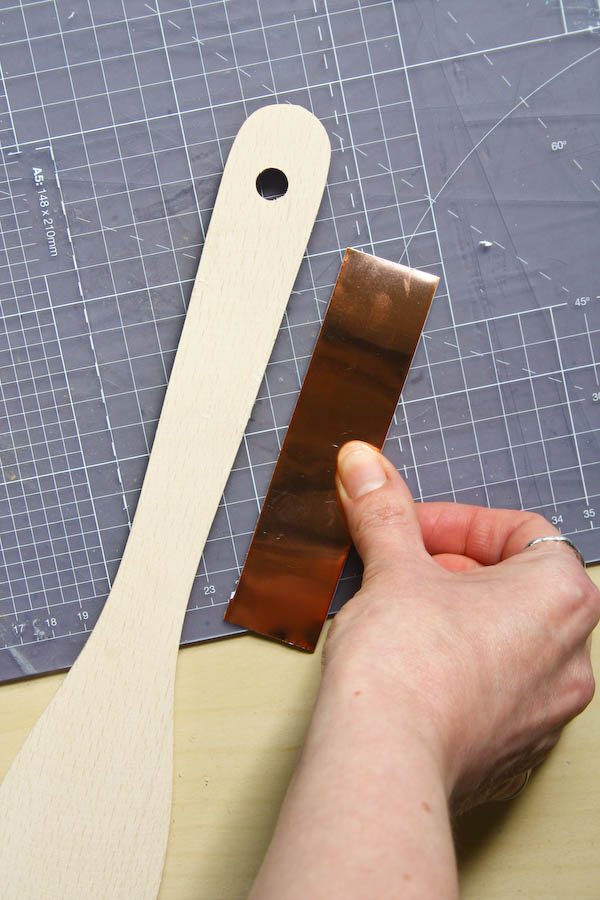 Copper and Wood Kitchen Utensils by Make and Fable