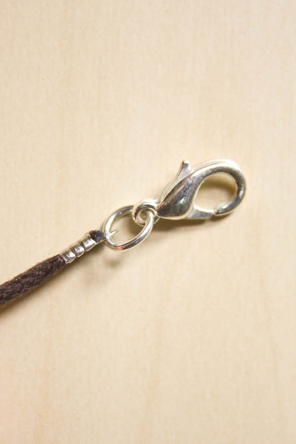 How To Finish Cord Jewellery with Fold Over Ends by Make and Fable
