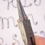 Wire Monogram Necklace DIY Tutorial by Make and Fable