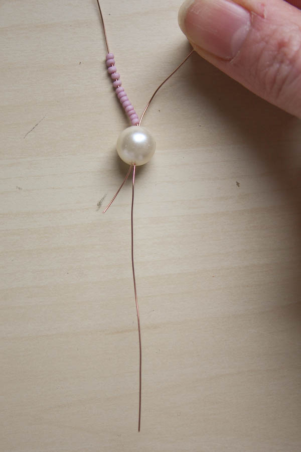 Bead Bunny Necklace DIY Tutorial by Make and Fable