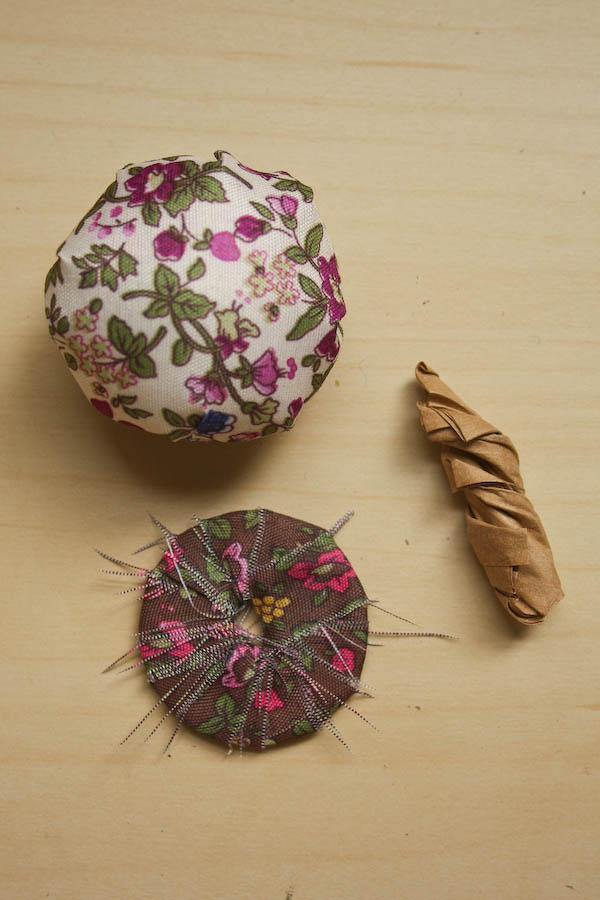 Fabric and Bead Toadstools DIY tutorial by Make and Fable