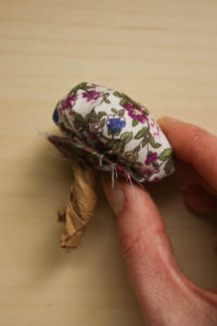 Fabric and Bead Toadstools DIY tutorial by Make and Fable