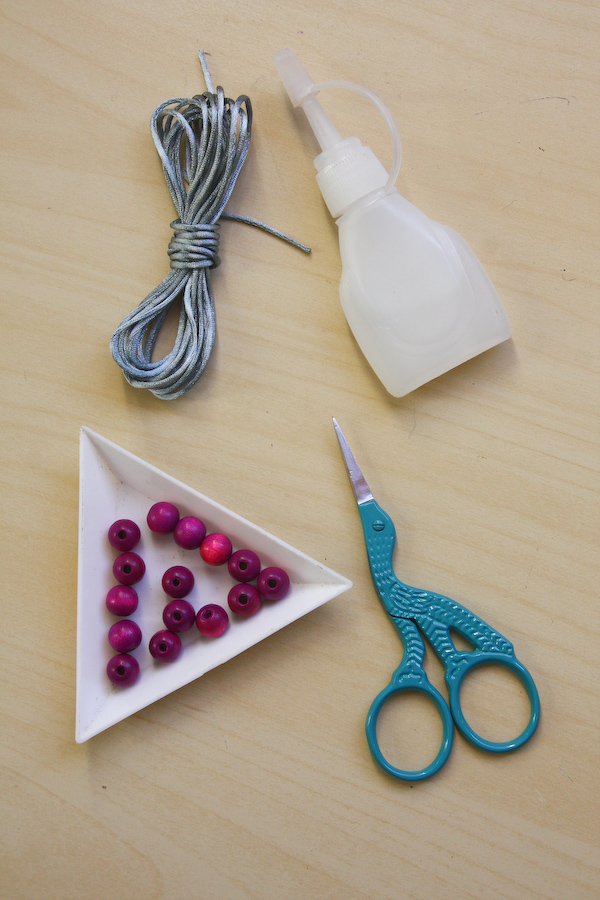 DIY Triangle Necklace Tutorial by Make and Fable