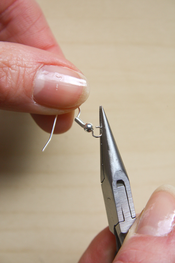 Raffia Earring DIY Tutorial by Make and Fable