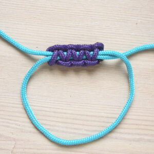 How to tie a Square Sliding Knot by Make and Fable