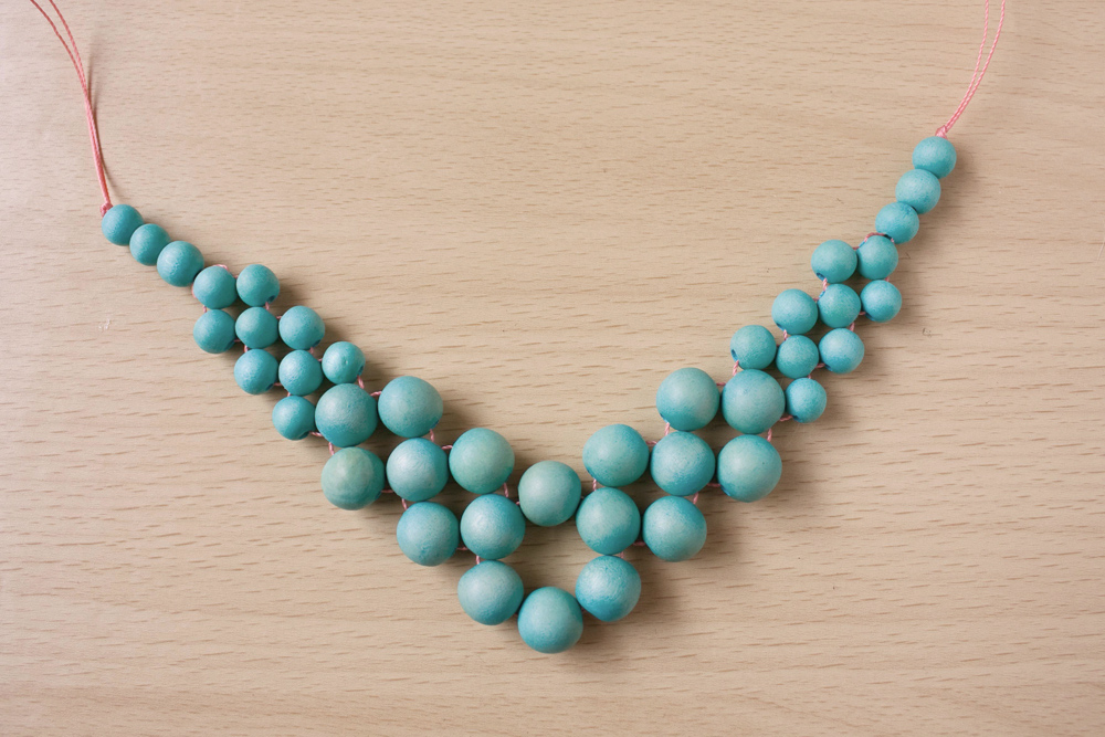 summer statement necklace DIY