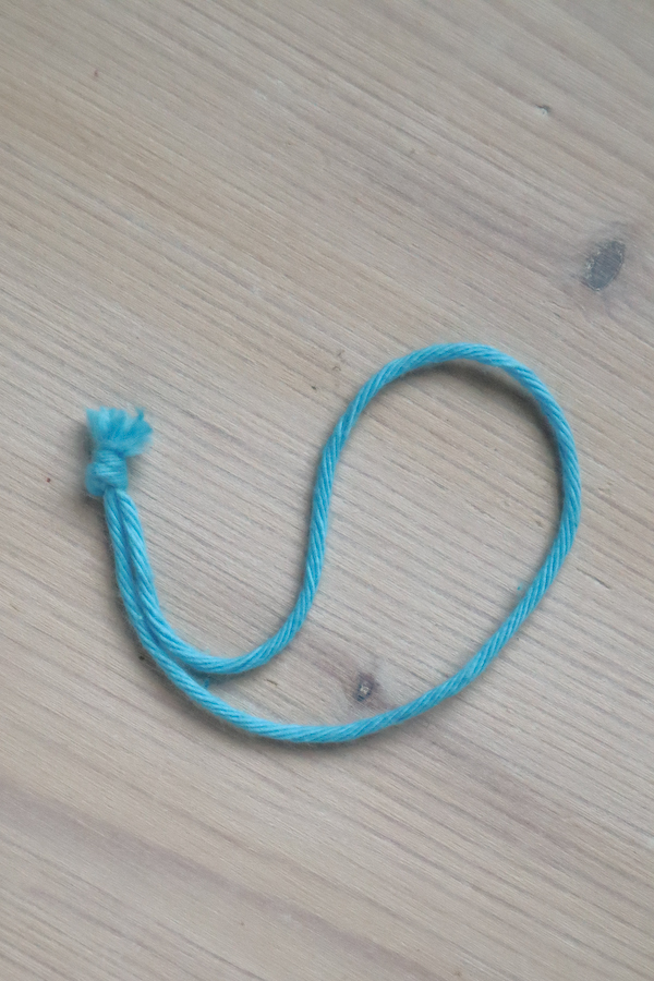 Macrame Easter Decoration tutorial by Make and Fable