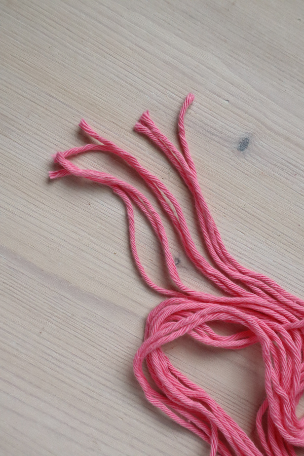 Macrame Easter Decoration tutorial by Make and Fable