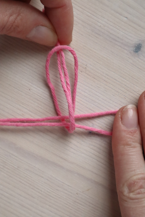 Macrame Easter Decoration tutorial by Make and Fable