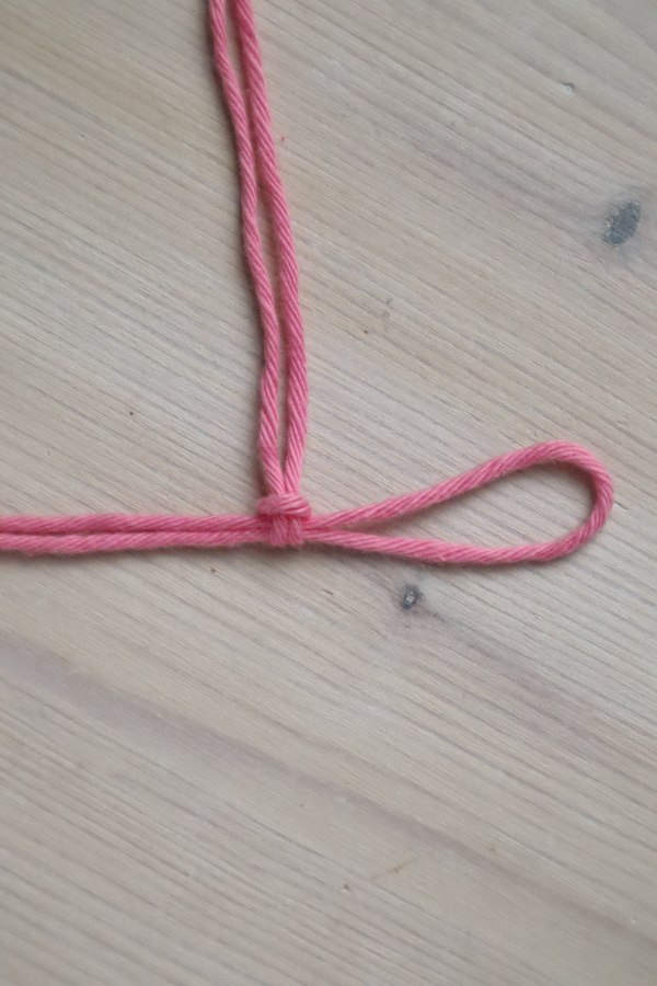Macrame Easter Decoration tutorial by Make and Fable