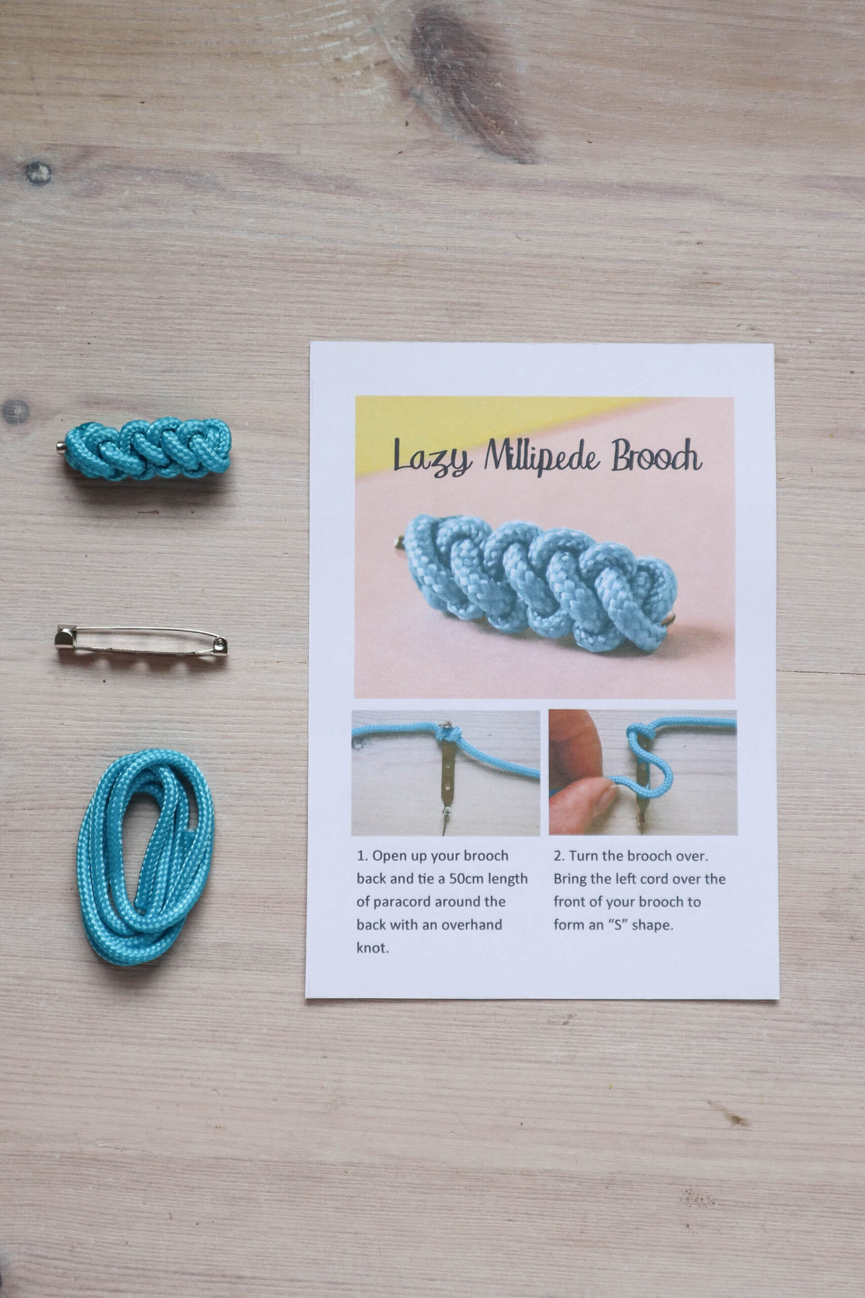 Lazy Milipede - Macrame Rope Necklace Kit - Image 5